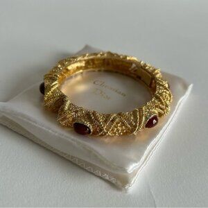 Vintage Christian Dior Henkel Grosse 60's Bangle Bracelet